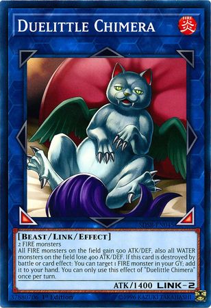 Duelittle Chimera SDSB EN045 Common 1st Edition Structure Deck Soulburner Singles Duelittle Chimera SDSB EN045 Common 1st Edition Structure Deck Soulburner Singles