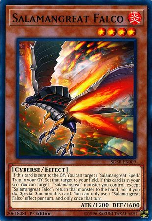 Salamangreat Falco SDSB EN009 Common 1st Edition Salamangreat Falco SDSB EN009 Common 1st Edition