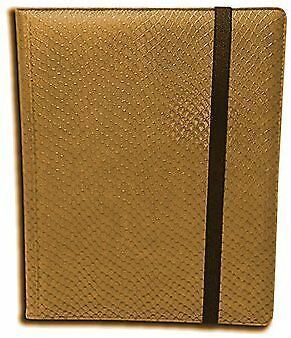 Legion Supplies Gold Elder Dragon Hide 12 Pocket Binder LGNBN12DHO Binders Portfolios Legion Supplies Gold Elder Dragon Hide 12 Pocket Binder LGNBN12DHO Binders Portfolios