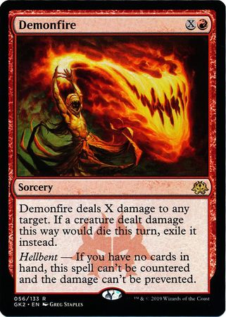 Demonfire 056 133 Rakdos Guild Kit Demonfire 056 133 Rakdos Guild Kit