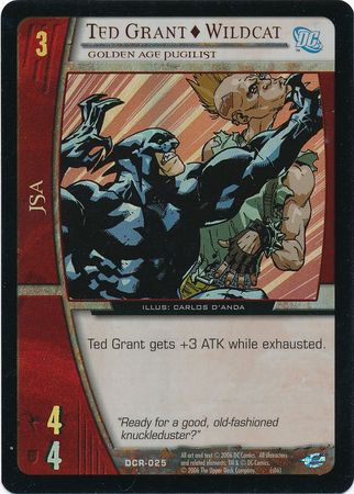 Ted Grant Wildcat Golden Age Pugilist DCR 025 Ted Grant Wildcat Golden Age Pugilist DCR 025
