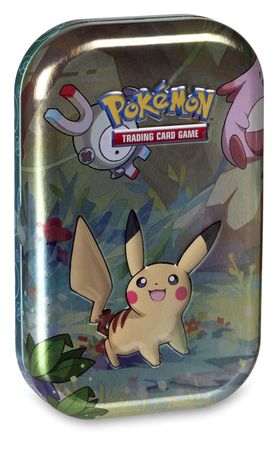 Kanto Friends Pikachu Mini Tin Collector's Tin (pokemon)