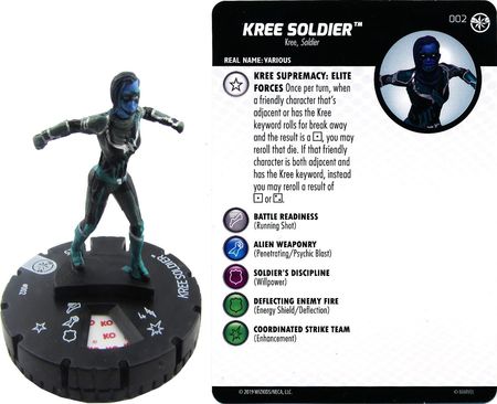 Kree Soldier 002 Captain Marvel Movie Gravity Feed Marvel Heroclix Marvel Captain Marvel Movie Gravity Feed Singles Kree Soldier 002 Captain Marvel Movie Gravity Feed Marvel Heroclix Marvel Captain Marvel Movie Gravity Feed Singles