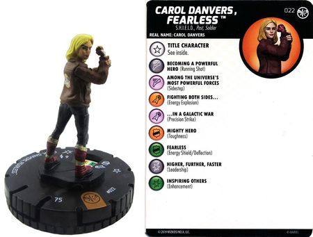 Carol Danvers Fearless 022 Chase Captain Marvel Movie Gravity Feed Marvel Heroclix Marvel Captain Marvel Movie Gravity Feed Singles Carol Danvers Fearless 022 Chase Captain Marvel Movie Gravity Feed Marvel Heroclix Marvel Captain Marvel Movie Gravity Feed Singles