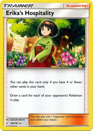 Erika s Hospitality 140 181 Rare Theme Deck Exclusive Pokemon Theme Deck Exclusives Erika s Hospitality 140 181 Rare Theme Deck Exclusive Pokemon Theme Deck Exclusives