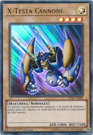 X Testa Cannone LCKC IT005 Ultra Rare 1st Edition X Testa Cannone LCKC IT005 Ultra Rare 1st Edition