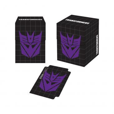 Ultra Pro Transformers Decepticons 100 Deck Box UP85849 Ultra Pro Transformers Decepticons 100 Deck Box UP85849
