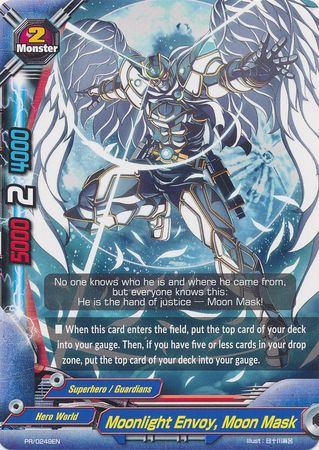 Moonlight Envoy Moon Mask PR 0249EN Promo Future Card Buddyfight Promos Moonlight Envoy Moon Mask PR 0249EN Promo Future Card Buddyfight Promos
