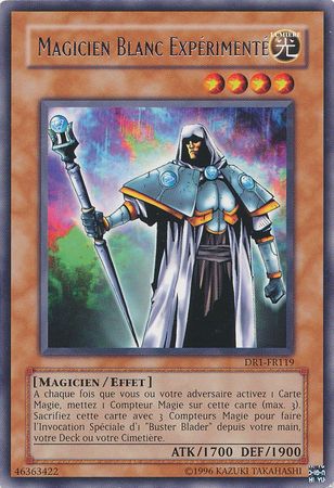 Magicien Blanc Experimente DR1 FR119 Rare French Yugioh Cards Magicien Blanc Experimente DR1 FR119 Rare French Yugioh Cards