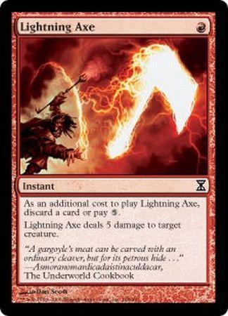Lightning Axe Time Spiral Singles Lightning Axe Time Spiral Singles