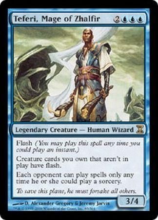 Teferi Mage of Zhalfir Time Spiral Singles Teferi Mage of Zhalfir Time Spiral Singles