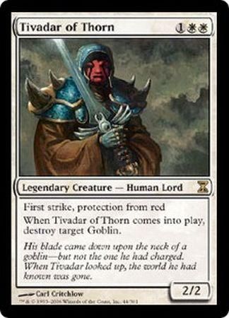 Tivadar of Thorn Time Spiral Singles Tivadar of Thorn Time Spiral Singles