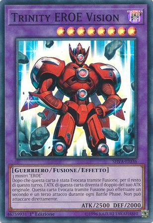 Trinity EROE Vision SHVA IT036 Super Rare 1st Edition Trinity EROE Vision SHVA IT036 Super Rare 1st Edition