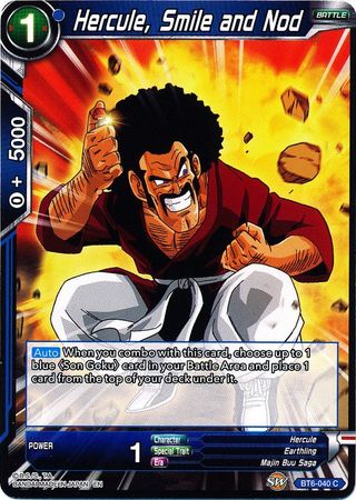 Hercule Smile and Nod BT6 040 Common Destroyer Kings Non Foil Singles Hercule Smile and Nod BT6 040 Common Destroyer Kings Non Foil Singles