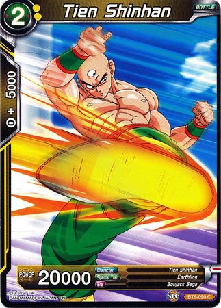 Tien Shinhan BT6 090 Common Destroyer Kings Non Foil Singles Tien Shinhan BT6 090 Common Destroyer Kings Non Foil Singles