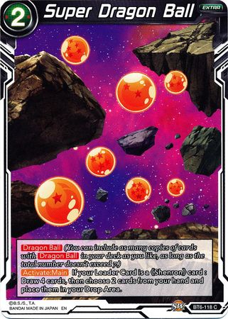Super Dragon Ball BT6 118 Common Super Dragon Ball BT6 118 Common