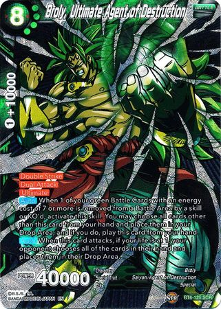 Broly, Ultimate Agent of Destruction - BT6-125 - Secret Rare (SCR)