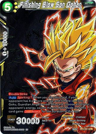 Finishing Blow Son Gohan BT6 082 Special Rare SPR Destroyer Kings Foil Singles Finishing Blow Son Gohan BT6 082 Special Rare SPR Destroyer Kings Foil Singles
