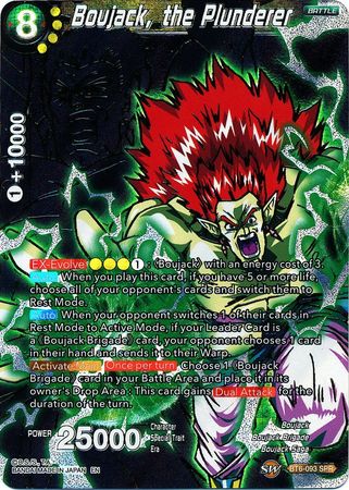 Boujack the Plunderer BT6 093 Special Rare SPR Destroyer Kings Foil Singles Boujack the Plunderer BT6 093 Special Rare SPR Destroyer Kings Foil Singles