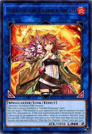 Hiita the Fire Charmer Ablaze SAST EN056 Rare Unlimited Hiita the Fire Charmer Ablaze SAST EN056 Rare Unlimited
