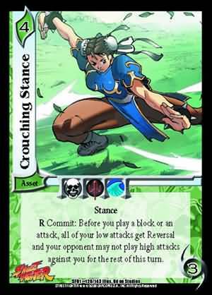 Crouching Stance SF01 120 Uncommon UFS UFS SF01 Street Fighter Singles Crouching Stance SF01 120 Uncommon UFS UFS SF01 Street Fighter Singles
