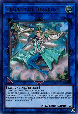 Trickstar Divaridis SAST EN049 Ultra Rare Unlimited Trickstar Divaridis SAST EN049 Ultra Rare Unlimited