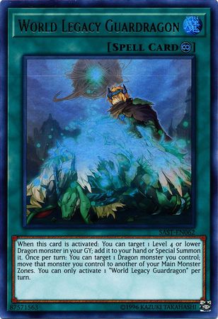 World Legacy Guardragon SAST EN062 Ultra Rare Unlimited World Legacy Guardragon SAST EN062 Ultra Rare Unlimited