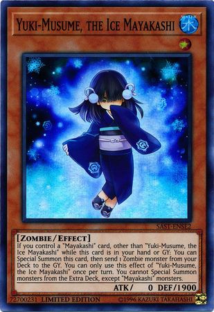 Yuki Musume the Ice Mayakashi SAST ENSE2 Super Rare Limited Edition Yuki Musume the Ice Mayakashi SAST ENSE2 Super Rare Limited Edition