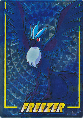 Thunder  promo Embossed Foil Card 1999 Japanese Pokemon Meiji Zapdos
