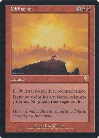 Obliterar Obliterate 156 350 Spanish Invasion Spanish Singles Obliterar Obliterate 156 350 Spanish Invasion Spanish Singles