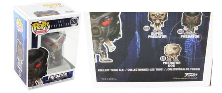 Predator Fugitive Predator 620 POP Vinyl Figure Trademark Misprint The Predator Predator Fugitive Predator 620 POP Vinyl Figure Trademark Misprint The Predator