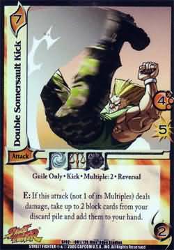 Double Somersault Kick SF02 061 Rare UFS Double Somersault Kick SF02 061 Rare UFS