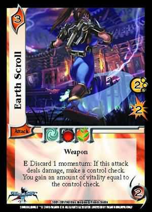 Earth Scroll SC01 081 Common UFS UFS SC01 Soul Calibur 3 Singles Earth Scroll SC01 081 Common UFS UFS SC01 Soul Calibur 3 Singles