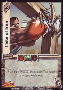 Fists of Iron SF02 016 Common UFS UFS SF02 World Warriors Singles Fists of Iron SF02 016 Common UFS UFS SF02 World Warriors Singles