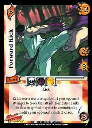 Forward Kick SF01 125 Uncommon UFS Forward Kick SF01 125 Uncommon UFS
