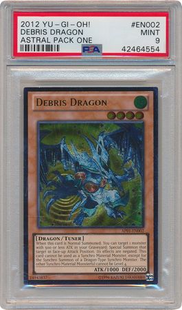 Ultimate Rare Debris Dragon AP01 EN002 PSA Mint 9 AP01 4554 Astral Pack 1 AP01 Ultimate Rare Debris Dragon AP01 EN002 PSA Mint 9 AP01 4554 Astral Pack 1 AP01