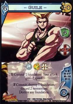 Guile SF02 056 Rare UFS Guile SF02 056 Rare UFS