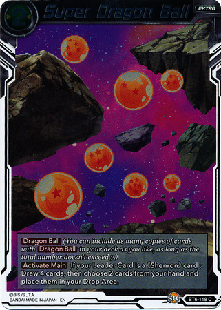 Super Dragon Ball BT6 118 Foil Common Destroyer Kings Foil Singles Super Dragon Ball BT6 118 Foil Common Destroyer Kings Foil Singles