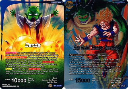 Dende Son Goku Energy Restored BT6 027 Foil Uncommon Destroyer Kings Foil Singles Dende Son Goku Energy Restored BT6 027 Foil Uncommon Destroyer Kings Foil Singles