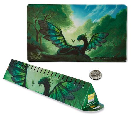 Dragon Shield Rayalda s Emissary Playmat w Storage Case Random Coin AT 21536 Playmats Dragon Shield Rayalda s Emissary Playmat w Storage Case Random Coin AT 21536 Playmats