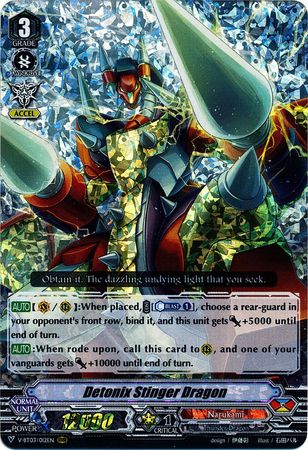 Detonix Stinger Dragon V BT03 012EN Triple Rare RRR Detonix Stinger Dragon V BT03 012EN Triple Rare RRR