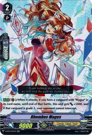Rhombus Magus V BT03 017EN Double Rare RR Rhombus Magus V BT03 017EN Double Rare RR