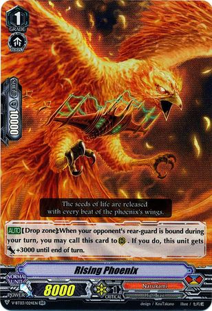 Rising Phoenix V BT03 024EN Double Rare RR Rising Phoenix V BT03 024EN Double Rare RR