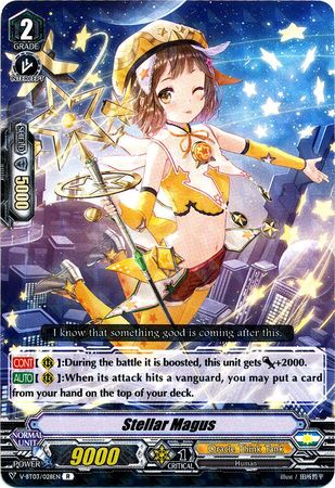Stellar Magus V BT03 028EN Rare R R Stellar Magus V BT03 028EN Rare R R