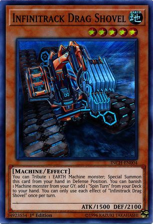 Infinitrack Drag Shovel INCH EN004 Super Rare 1st Edition The Infinity Chasers Singles Infinitrack Drag Shovel INCH EN004 Super Rare 1st Edition The Infinity Chasers Singles