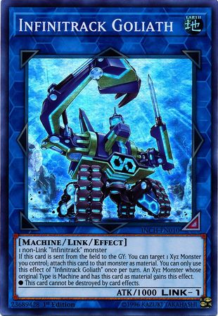 Infinitrack Goliath INCH EN010 Super Rare 1st Edition The Infinity Chasers Singles Infinitrack Goliath INCH EN010 Super Rare 1st Edition The Infinity Chasers Singles