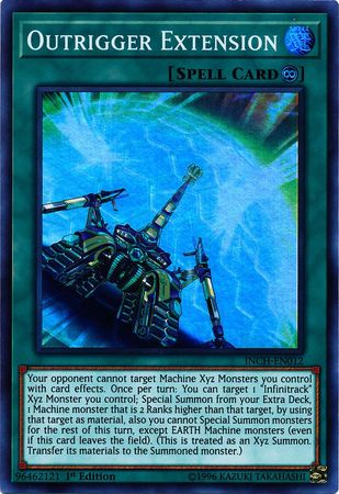 Outrigger Extension INCH EN012 Super Rare 1st Edition The Infinity Chasers Singles Outrigger Extension INCH EN012 Super Rare 1st Edition The Infinity Chasers Singles