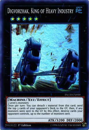 Digvorzhak King of Heavy Industry INCH EN050 Super Rare 1st Edition The Infinity Chasers Singles Digvorzhak King of Heavy Industry INCH EN050 Super Rare 1st Edition The Infinity Chasers Singles