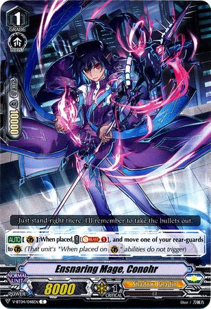 Ensnaring Mage Conohr V BT04 048EN Common C V Booster Set 4 Vilest Deletor Singles Ensnaring Mage Conohr V BT04 048EN Common C V Booster Set 4 Vilest Deletor Singles