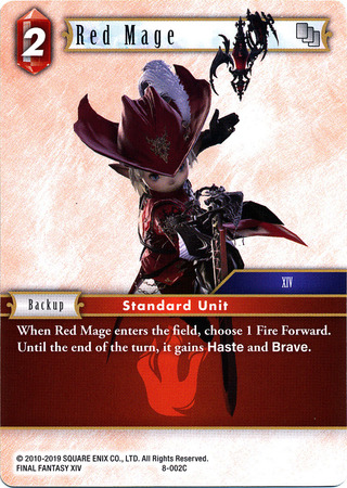 Red Mage 8 002C Common Red Mage 8 002C Common
